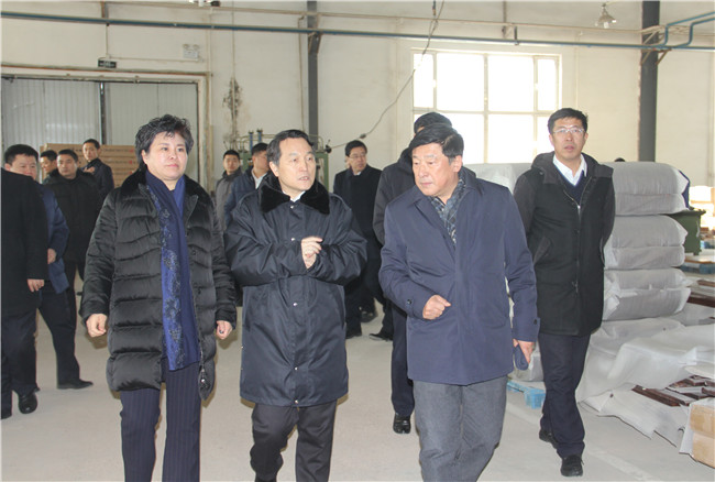 王常松一行到光明集團調(diào)研