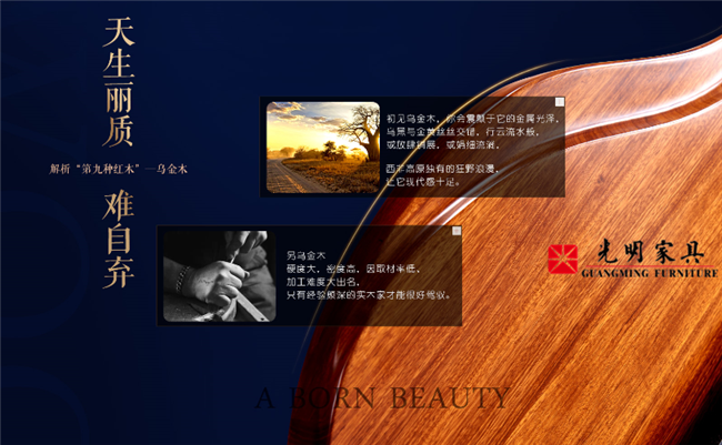 實(shí)木家具與時(shí)尚的完美結(jié)合--光明“御尚系列實(shí)木家具”