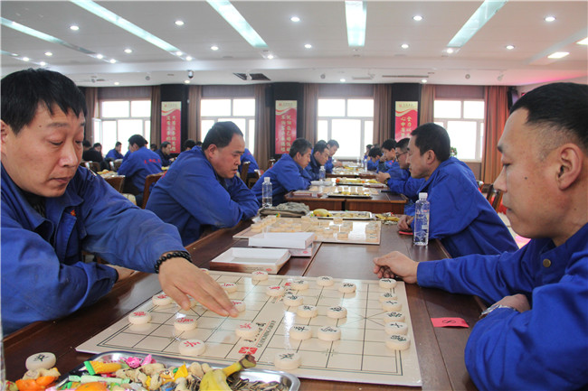 光明集團舉辦迎新春象棋大賽