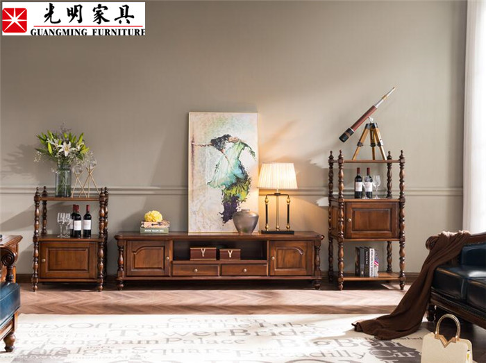 美式實(shí)木家具軟裝與搭配技巧