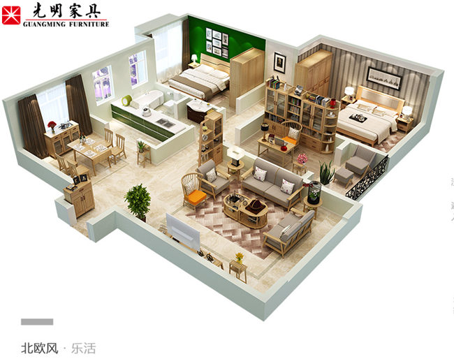 家居家具布局與功能區(qū)所需家具都有什么？