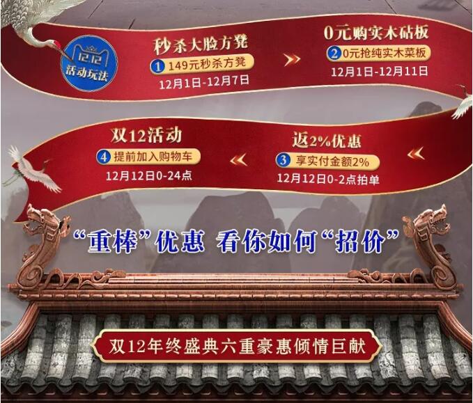 “重棒”優(yōu)惠  大鬧12.12！光明家具年終狂歡盛典燃爆雙12