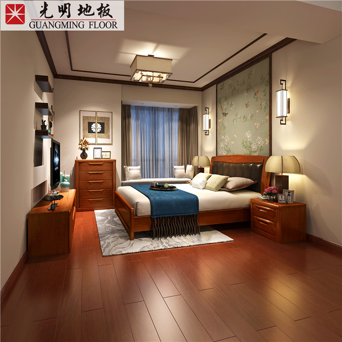 優(yōu)質(zhì)實(shí)木家具再搭配實(shí)木地板重點(diǎn)是顏色要搭調(diào)！